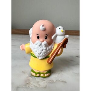 Fisher-Price Little People Noah's Ark Replacement Bird Staff Yellow Robe 2013